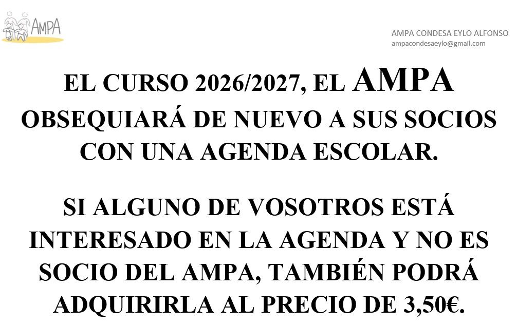 26-27 AMPA agenda